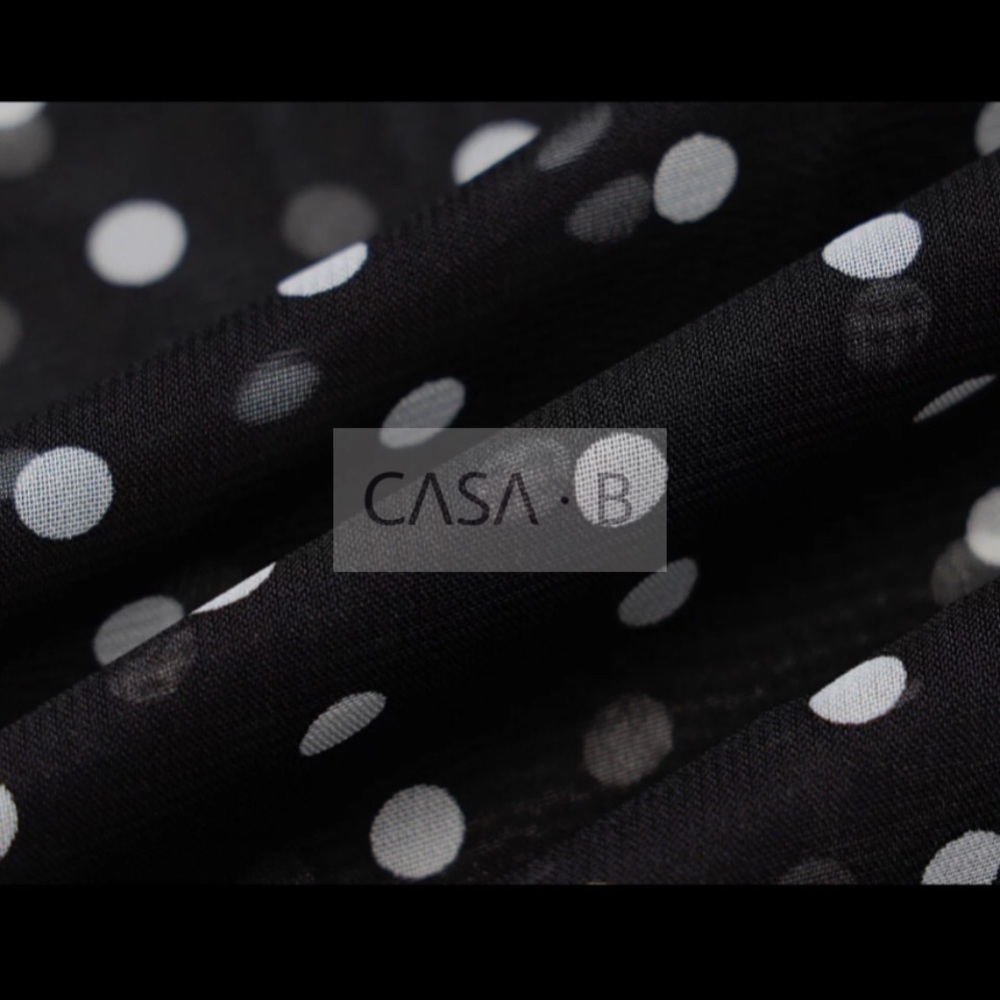 5⭐️ CASA B| Emerson Semi Sheer Polka Dot Maxi Dress - Picture 8 of 10